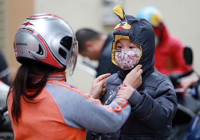 Mien Bac 9 do C, troi ret buot hinh anh