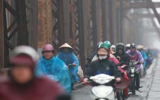 Mien Bac giam 5 do C, troi tro ret hinh anh