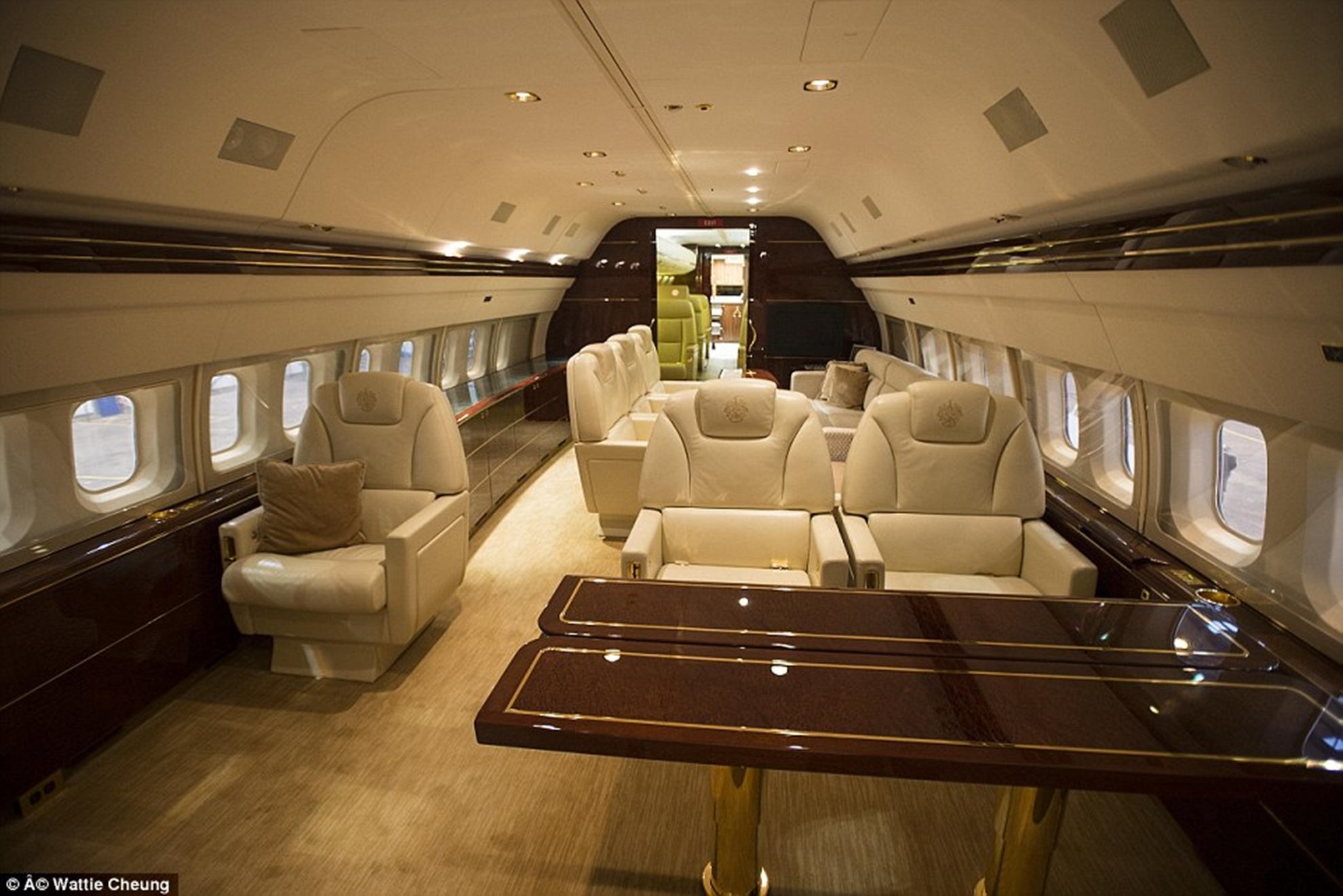 Co gi ben trong phao dai bay xa xi cua ty phu Donald Trump? hinh anh