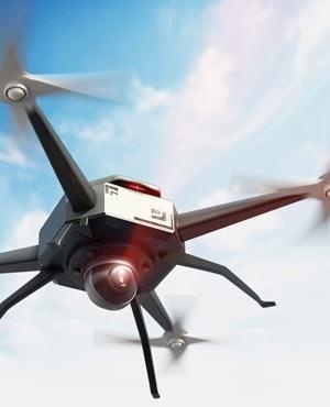 Thanh nien dung drone gan phao hoa tan cong hang xom on ao hinh anh