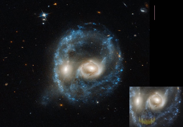 NASA chia se 2 buc anh khong gian ma quai vao dip Halloween hinh anh