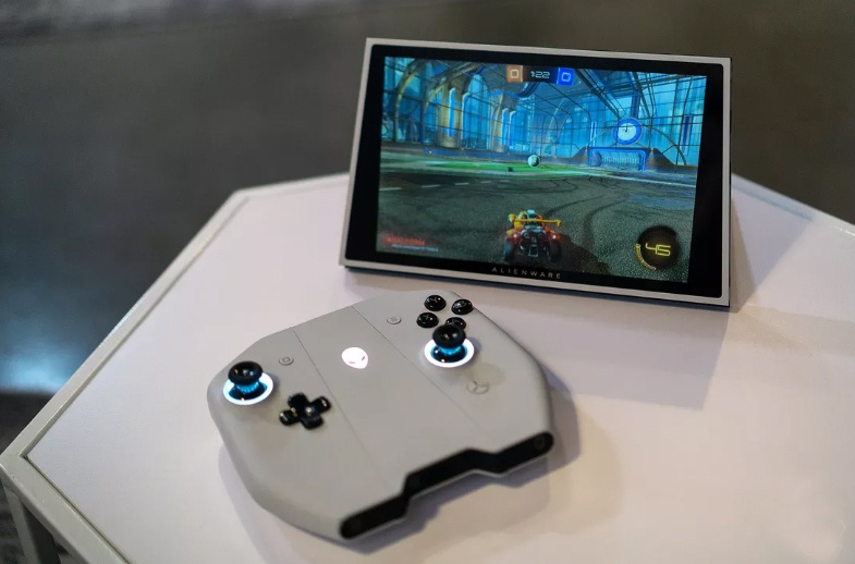 May choi game nhai Switch cua Alienware hinh anh