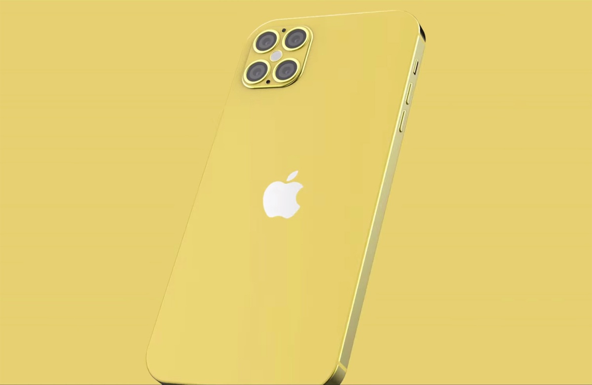 Mau thiet ke iPhone 12 long lay voi 4 camera hinh anh