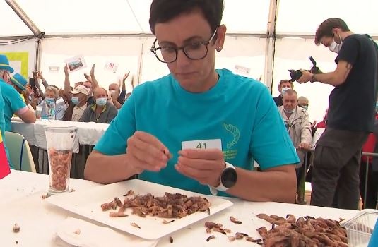 Cuoc thi boc vo tom o Phap hinh anh