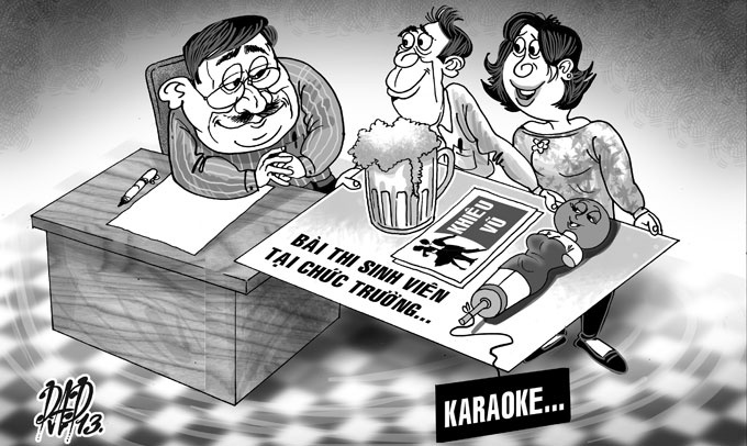 Moi thay di bar, nhay dam hinh anh