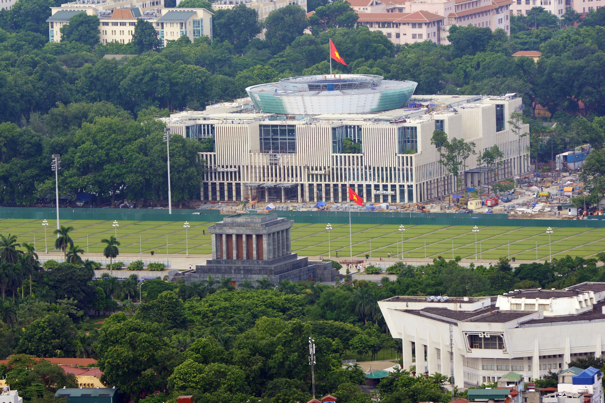 Ha Noi nhin tu tang 65 toa nha Lotte hinh anh