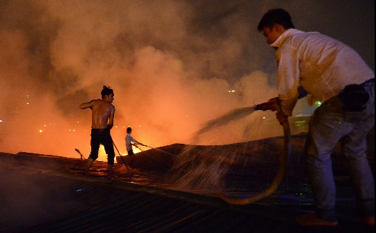 Chan dat, minh tran lieu linh dap lua sat Keangnam hinh anh