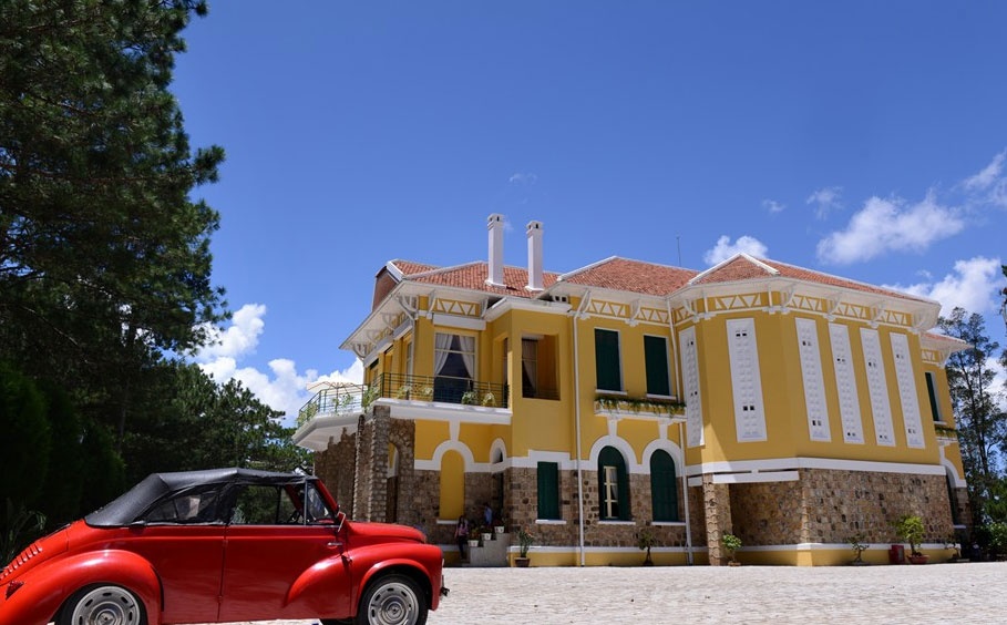 Dinh thu xa hoa cua vua Bao Dai tai Da Lat hinh anh