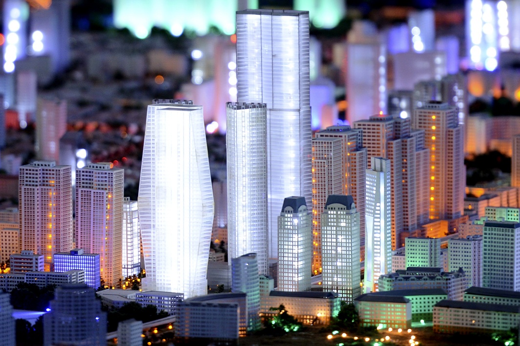 Mo hinh Ha Noi trong tuong lai hinh anh