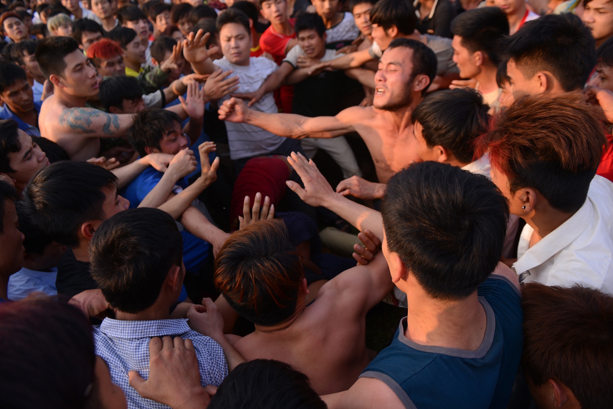 Canh giam dap tai le hoi cuop phet o Vinh Phuc hinh anh