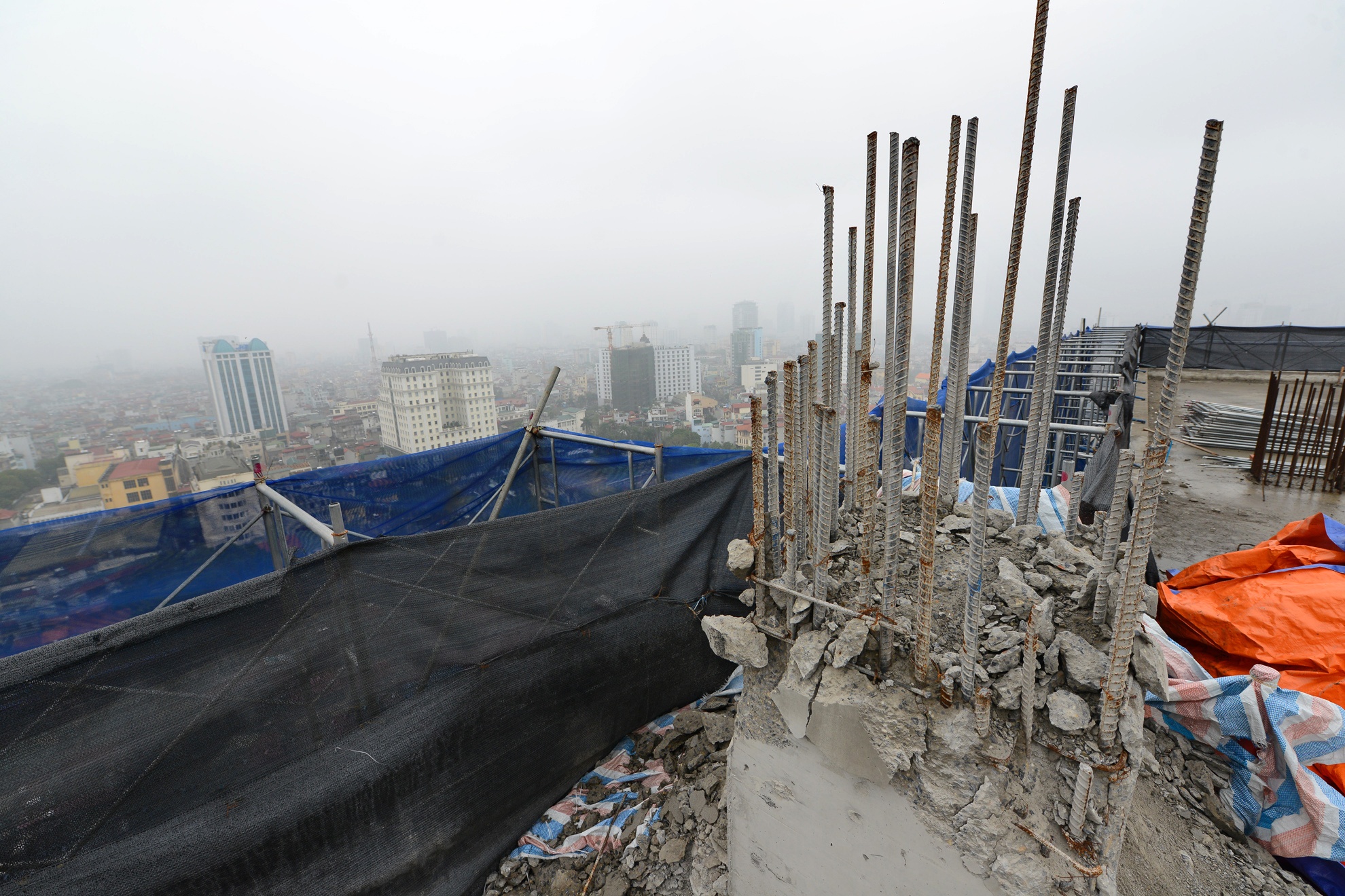 Cưỡng chế nhà 8B Lê Trực ảnh 9 Cuong che nha 8B Le Truc anh 9