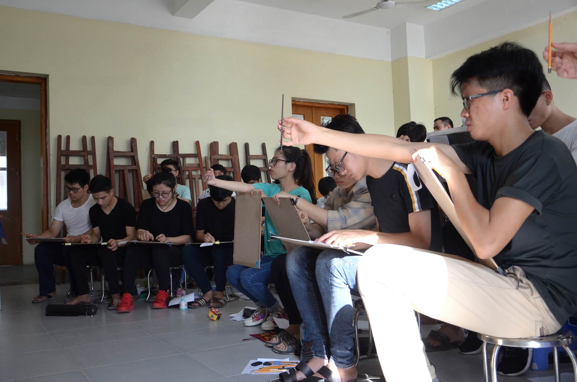 thi sinh linh kinh thi nang khieu. anh 8