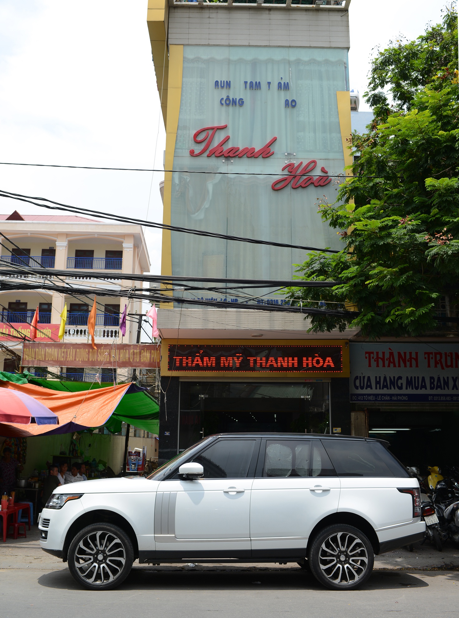 Hoa hau Ban Sac Viet ve Hai Phong anh 1