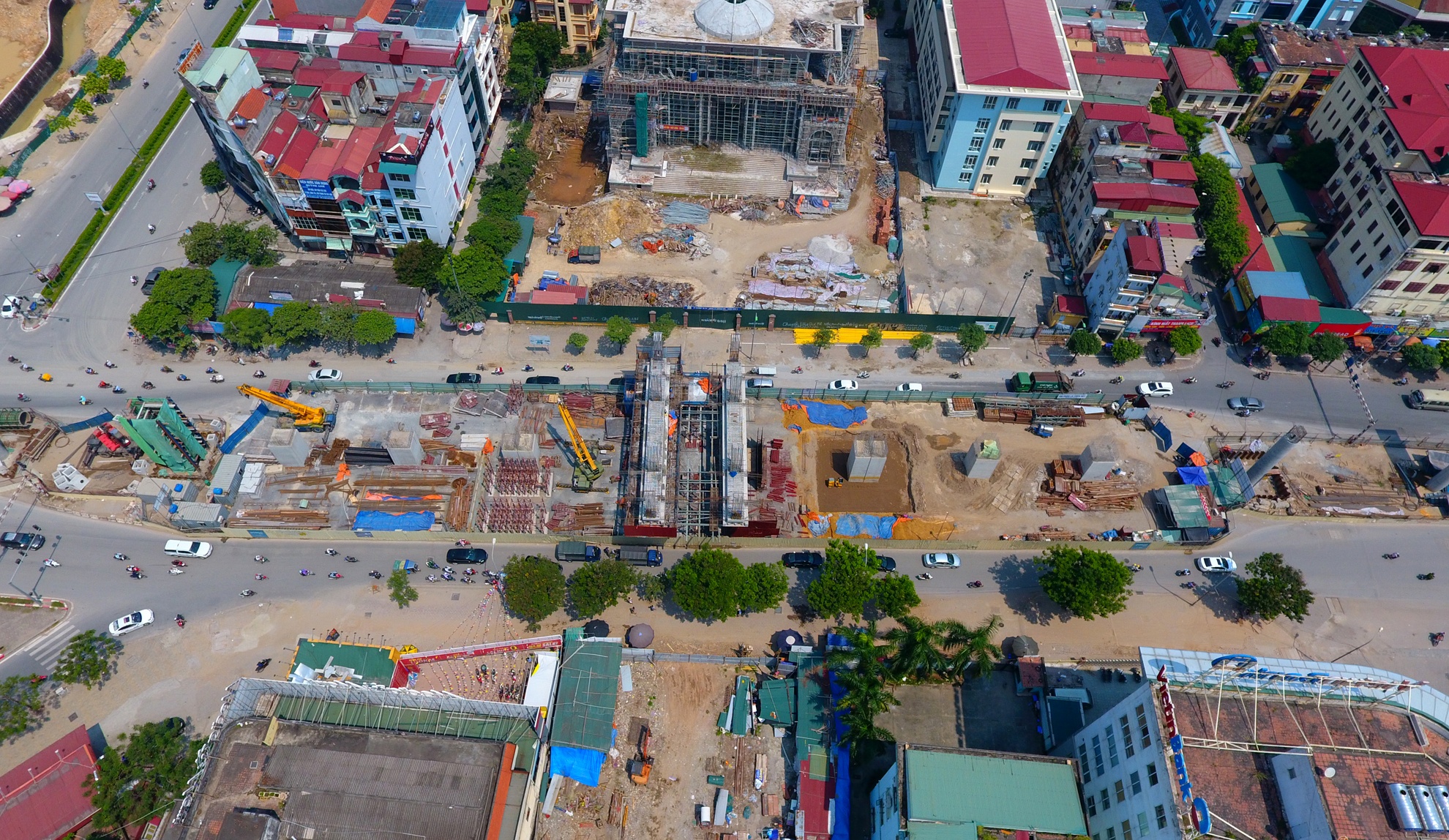 Lao dam duong sat Nhon - Cau Giay anh 11