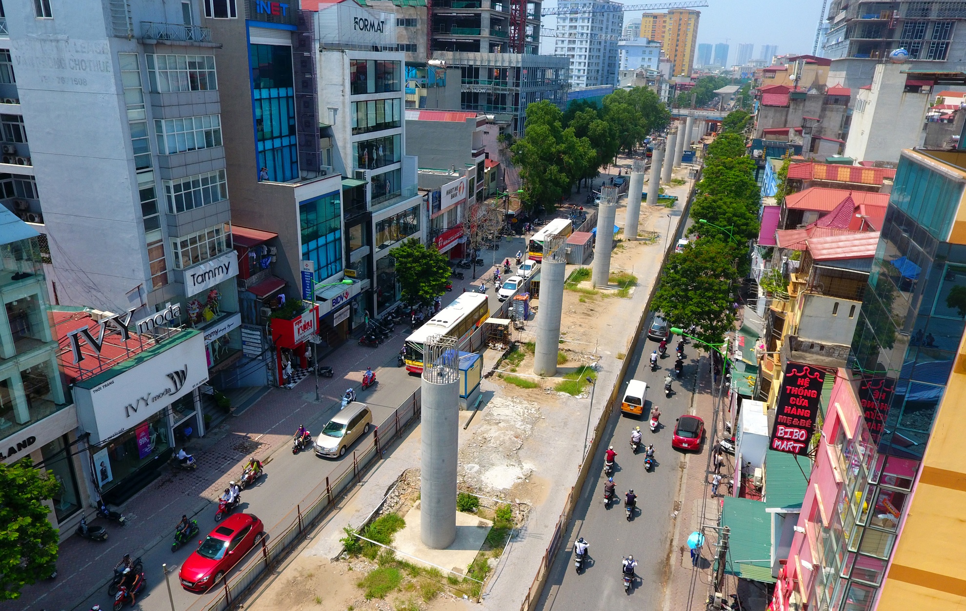 Lao dam duong sat Nhon - Cau Giay anh 13