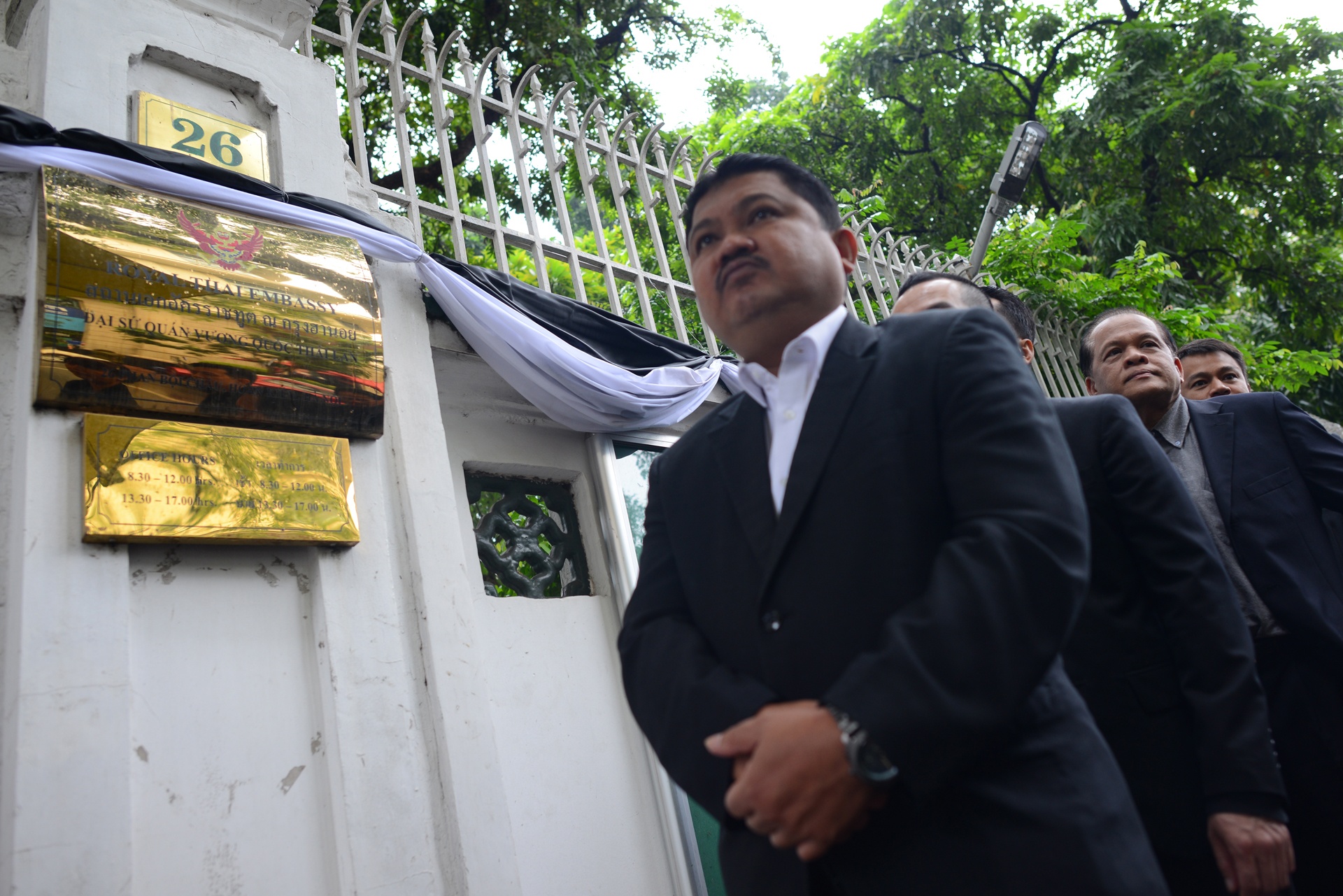 vieng tang vua Thai Lan o Ha Noi anh 4