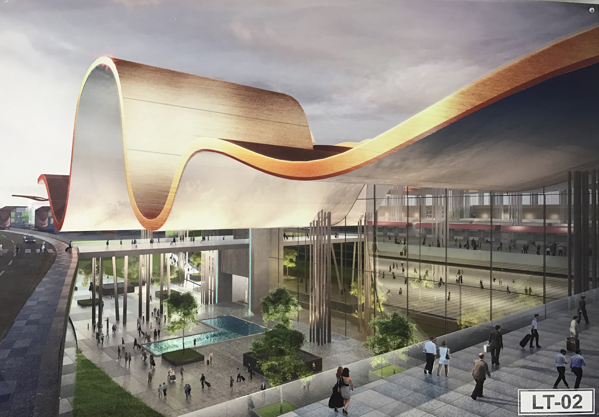 thiet ke san bay Long Thanh anh 9