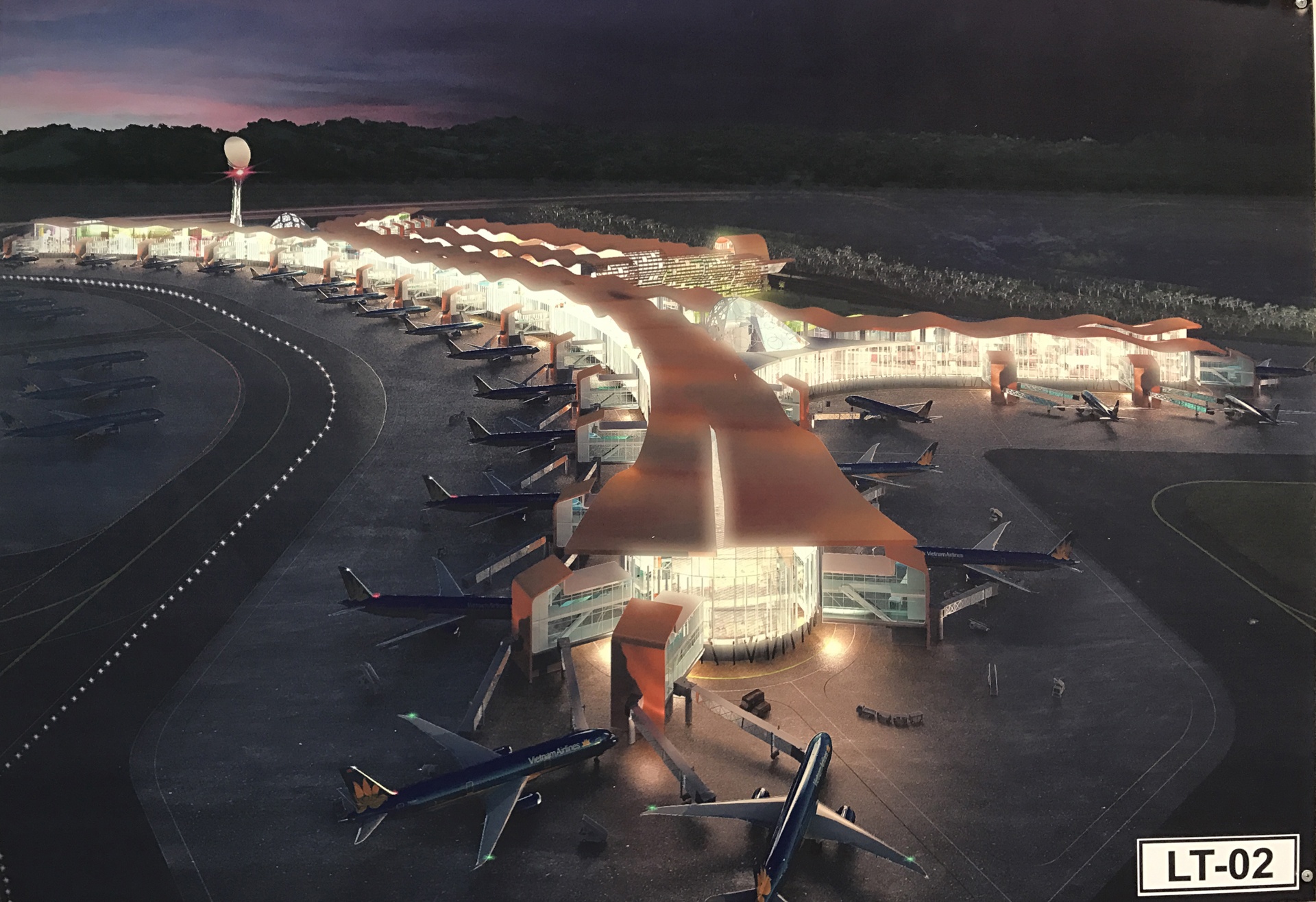 thiet ke san bay Long Thanh anh 8