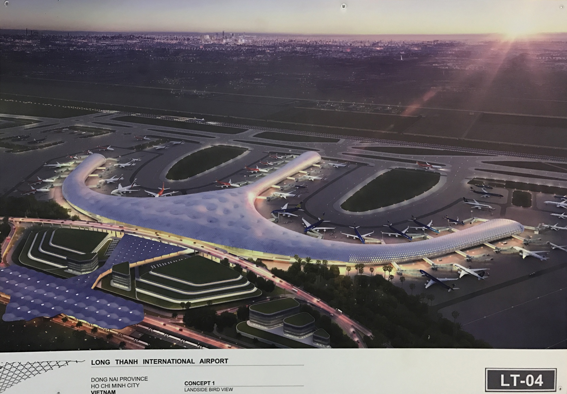 thiet ke san bay Long Thanh anh 12