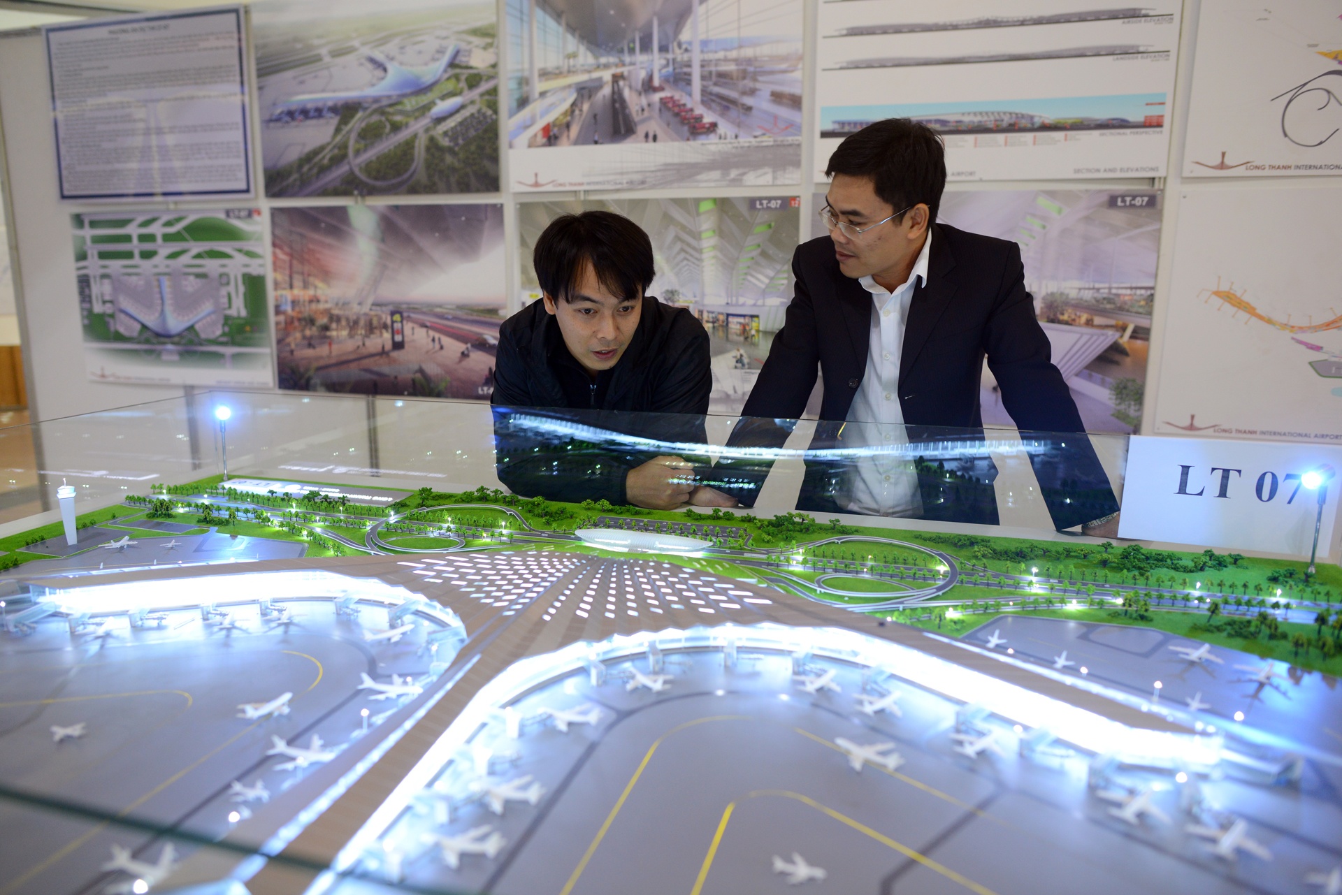 thiet ke san bay Long Thanh anh 1