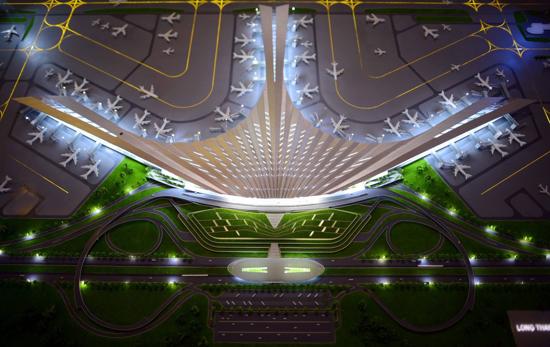 thiet ke san bay Long Thanh anh 2