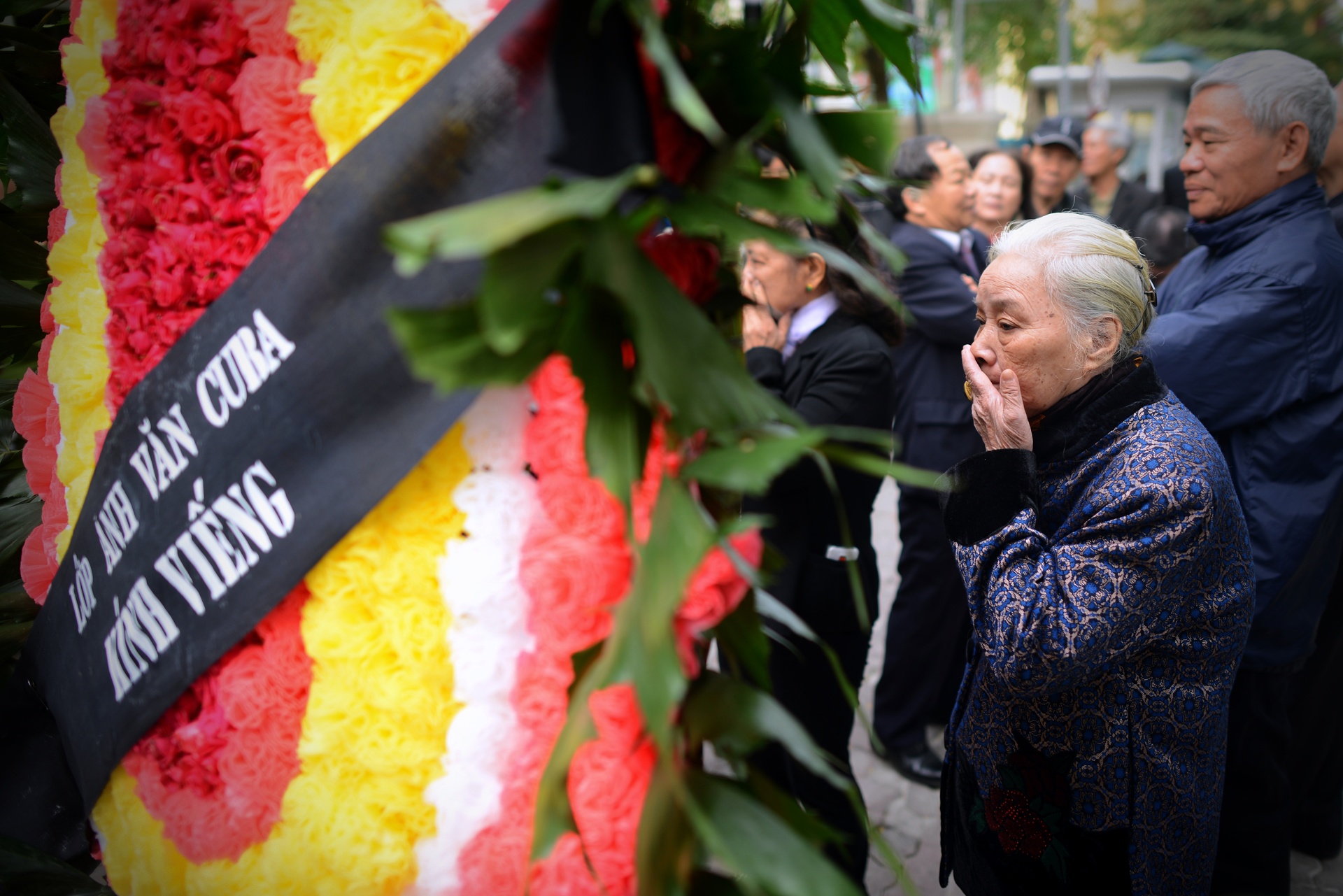 Nguoi dan Viet Nam vieng Fidel Castro anh 2