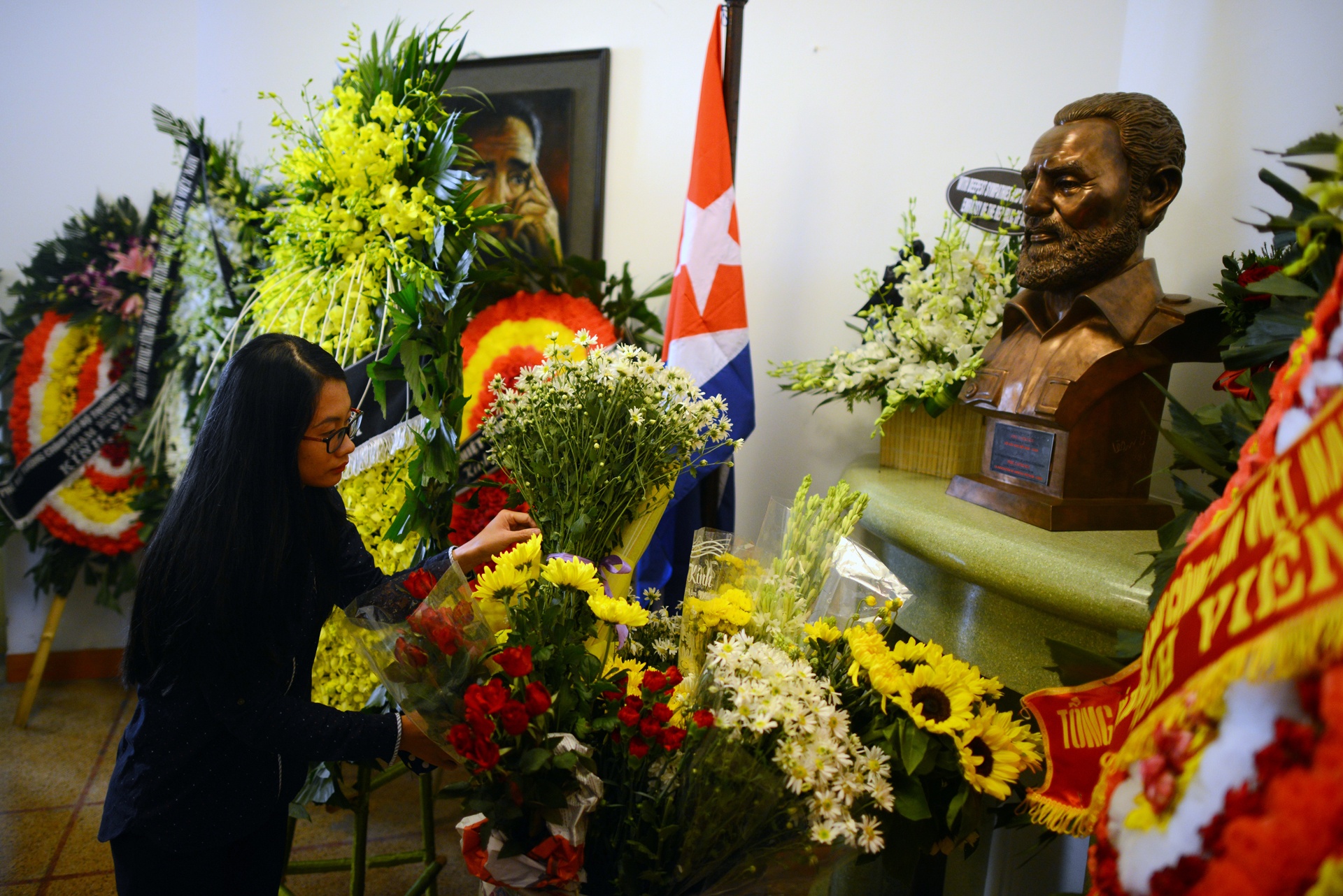 Nguoi dan Viet Nam vieng Fidel Castro anh 11