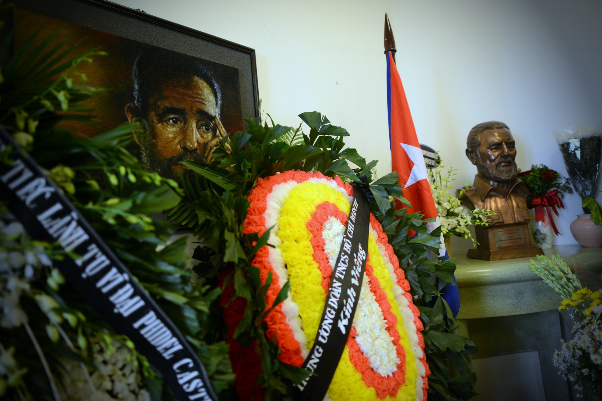 Nguoi dan Viet Nam vieng Fidel Castro anh 7