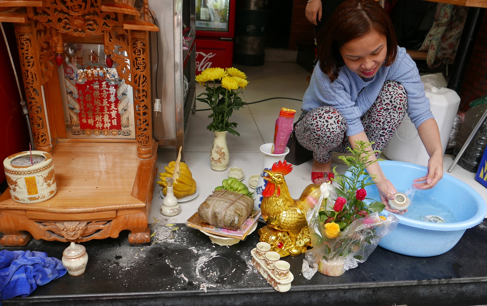 Sai Gon thanh binh chieu 30 Tet anh 3