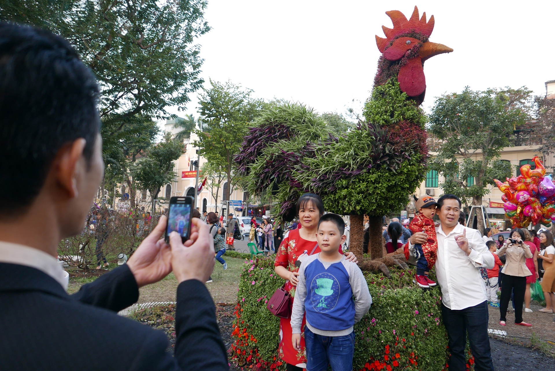 Du xuan o Ha Noi anh 3