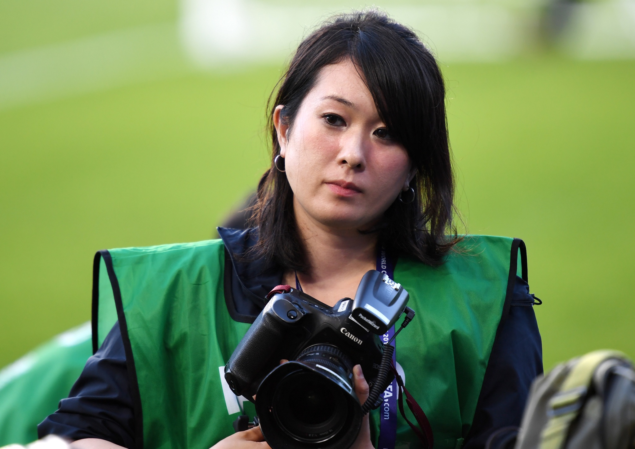 Nhung bong hong phong vien anh U20 World Cup tai Han Quoc hinh anh