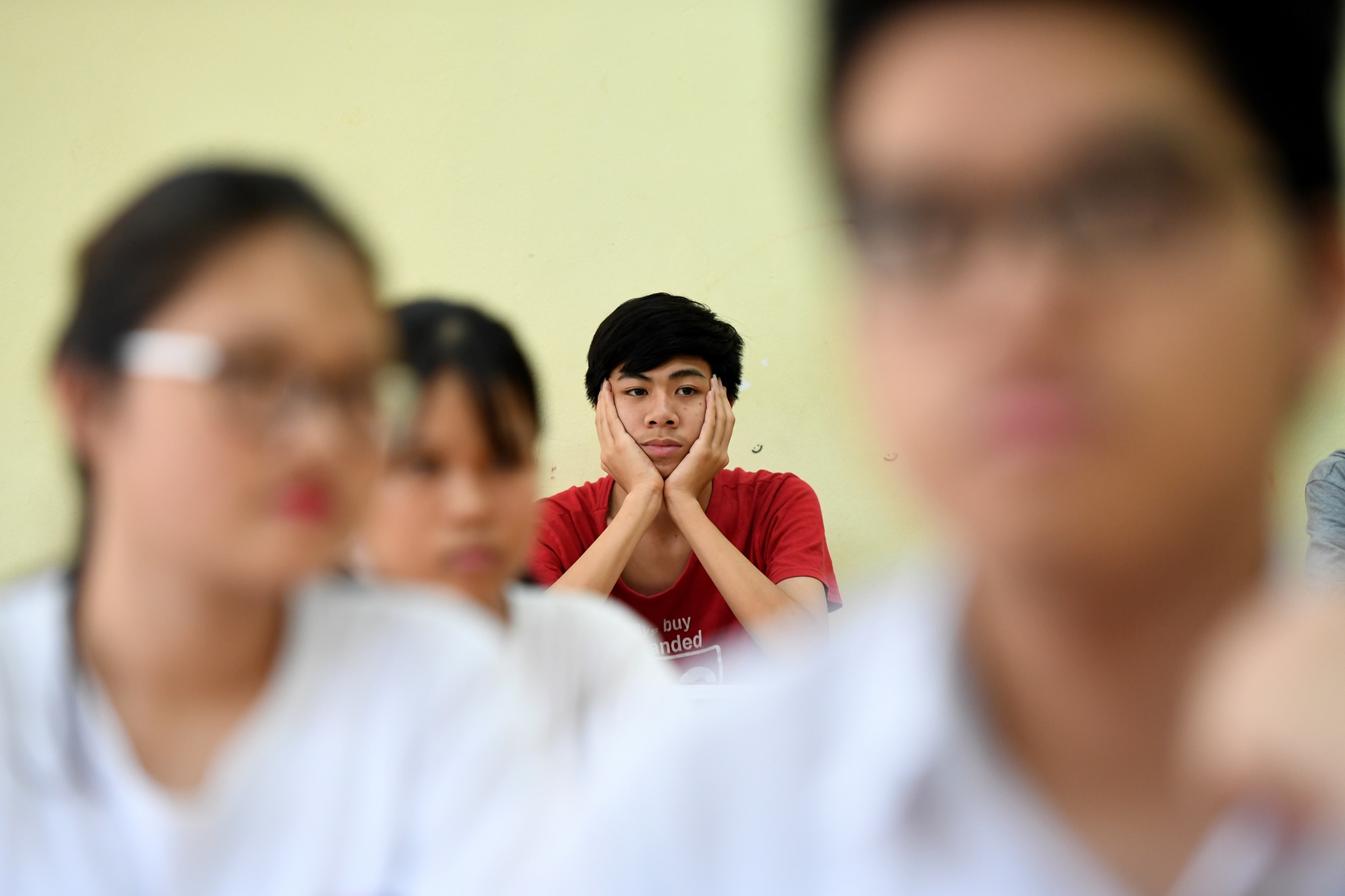 thi sinh tu tin truoc ky thi THPT anh 18