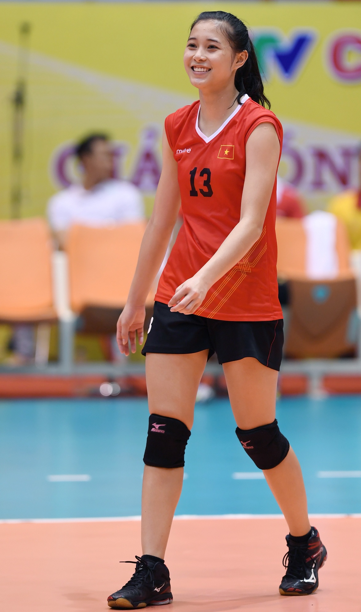 Chan dai bong chuyen 15 tuoi xinh dep anh 14