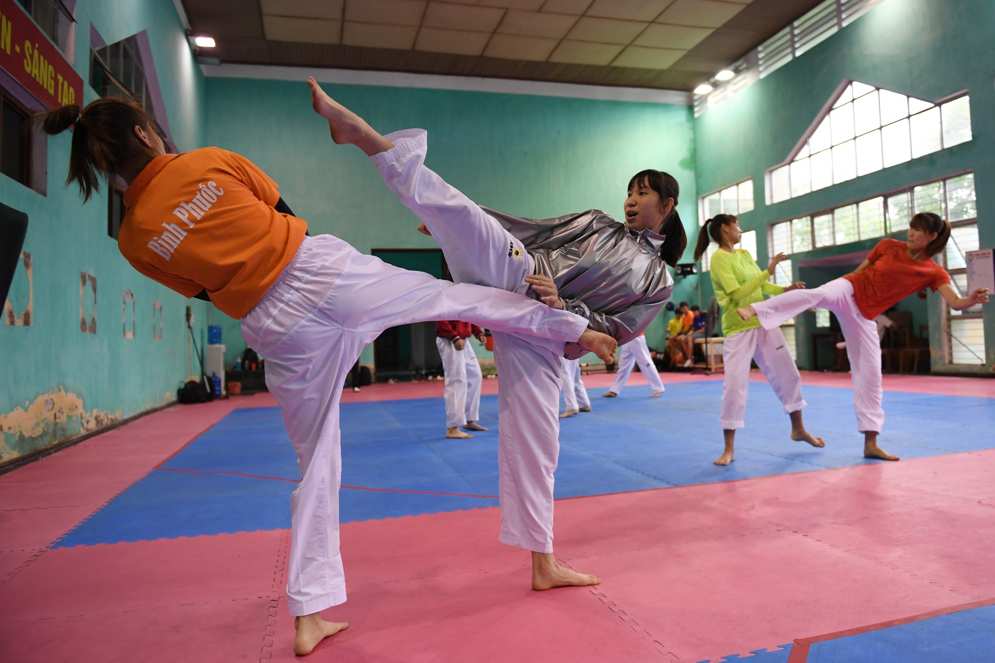 taekwondo Viet Nam tap luyen dac biet anh 3