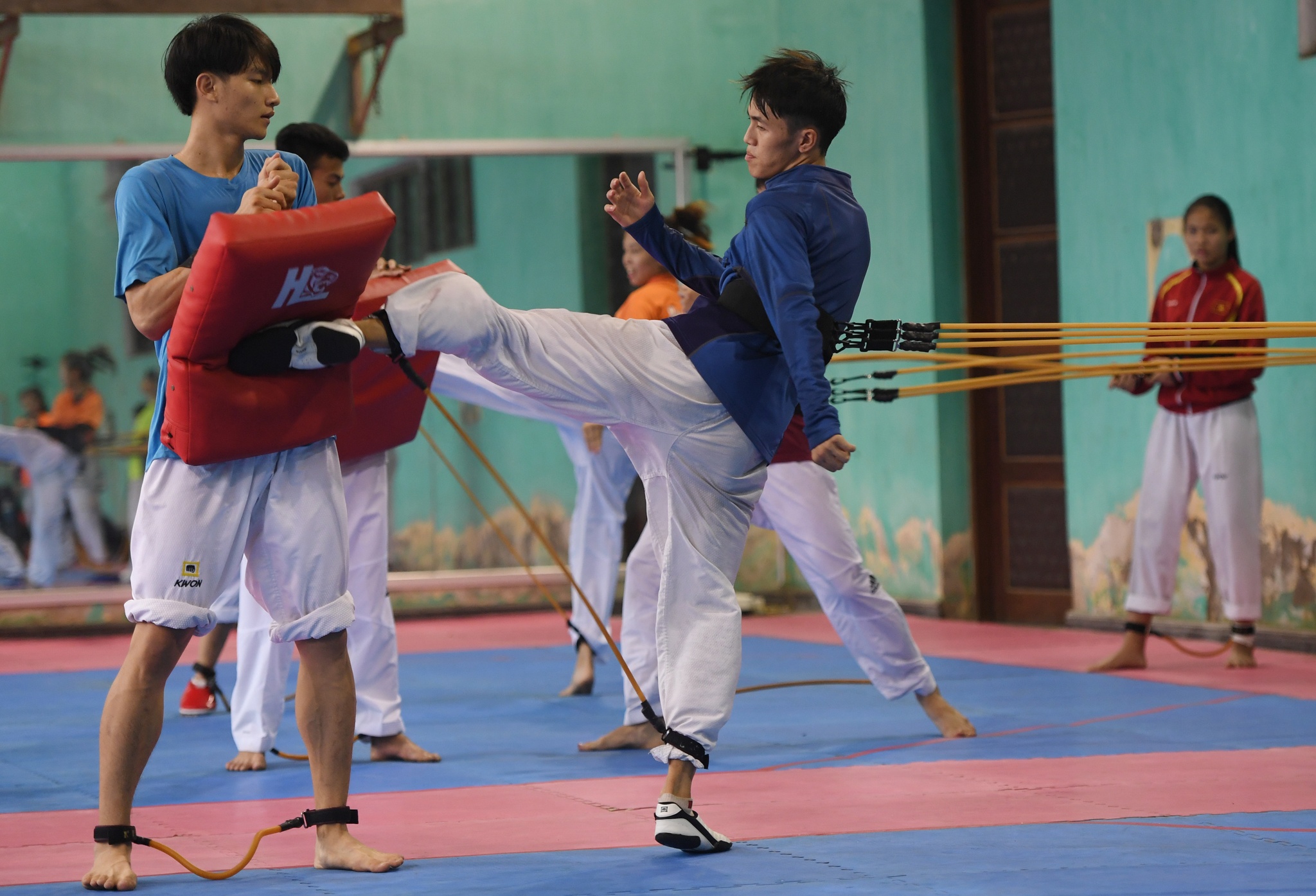 taekwondo Viet Nam tap luyen dac biet anh 8