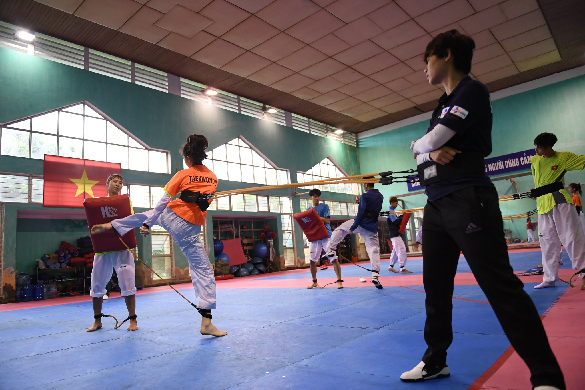 taekwondo Viet Nam tap luyen dac biet anh 5