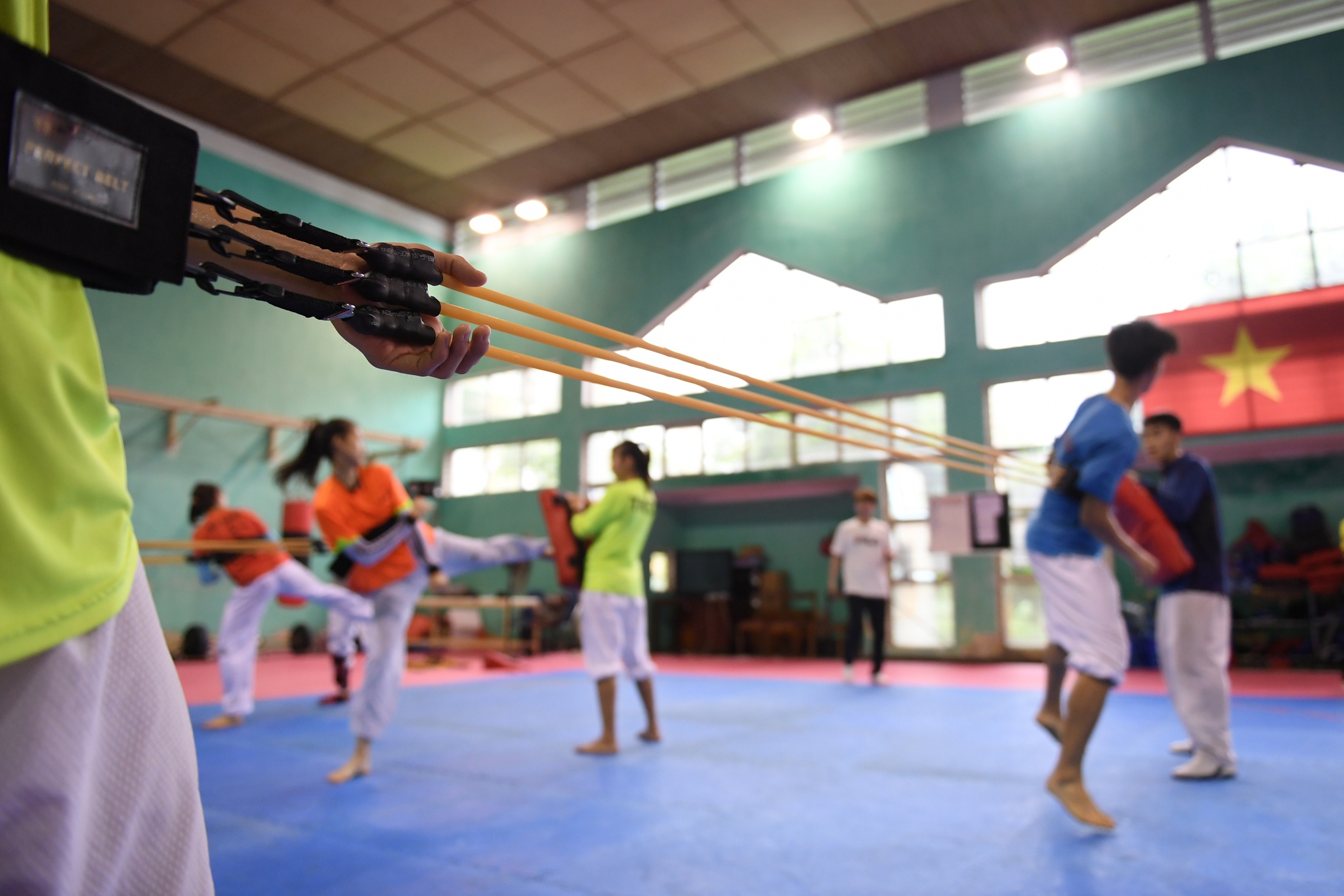 taekwondo Viet Nam tap luyen dac biet anh 9
