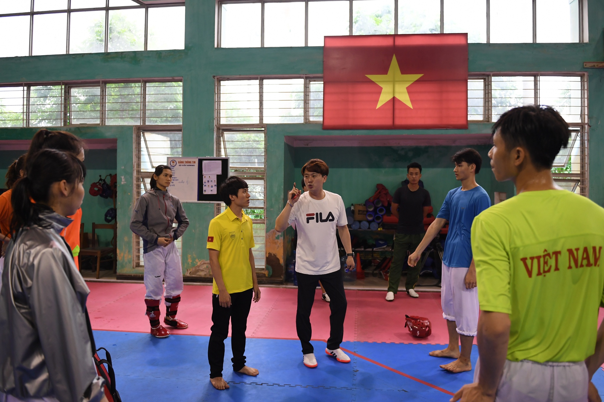 taekwondo Viet Nam tap luyen dac biet anh 4