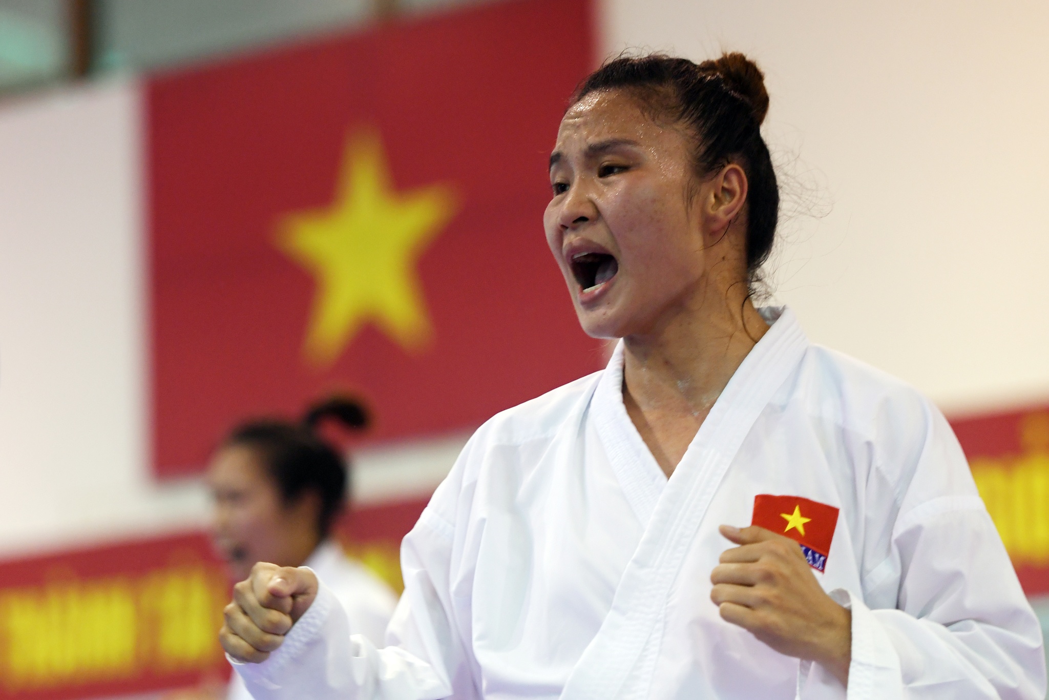 Karatedo Viet Nam thu lua VDV tre tai SEA Games nham vuon tam chau luc hinh anh
