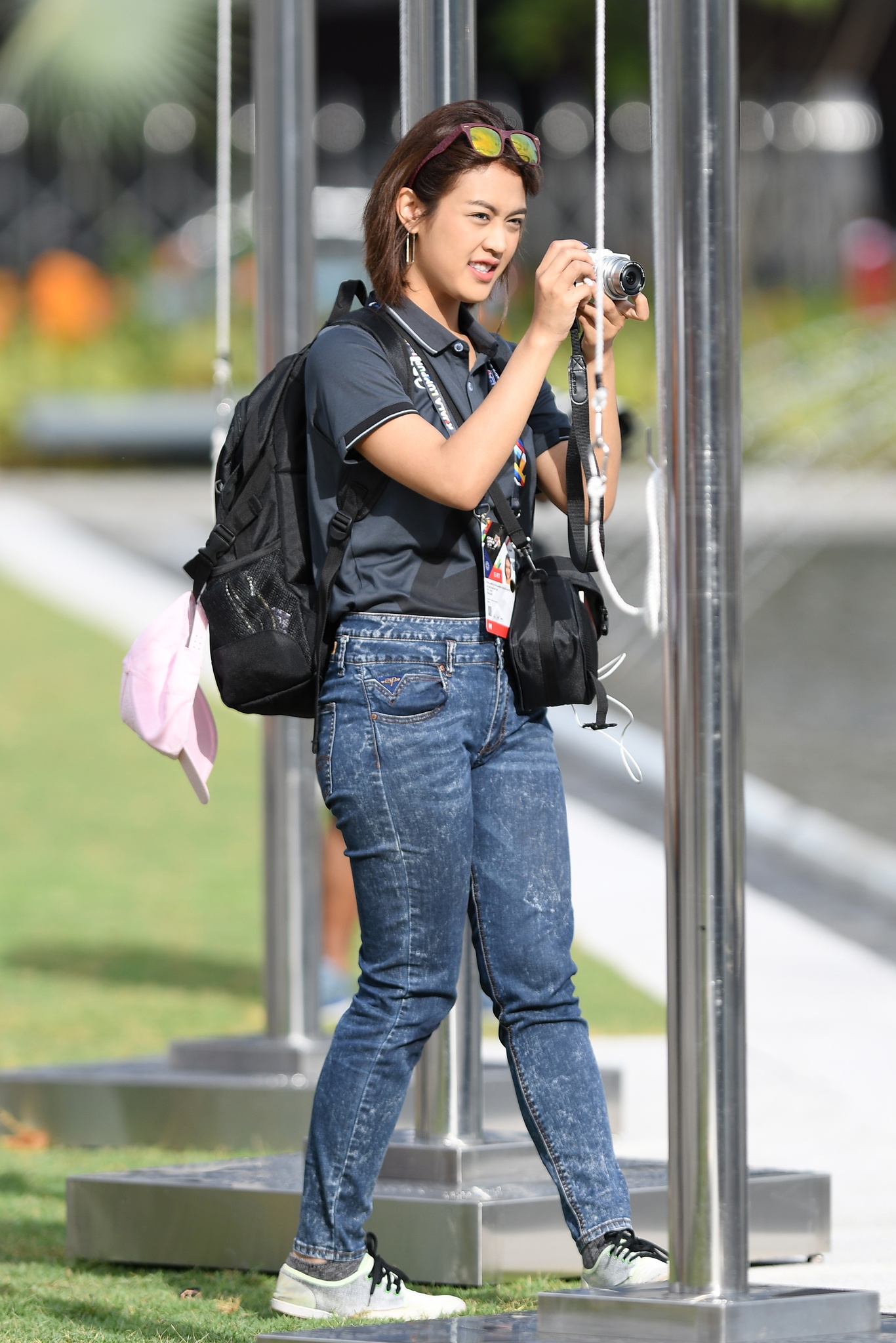 nu phong vien xinh dep tai SEA Games anh 4