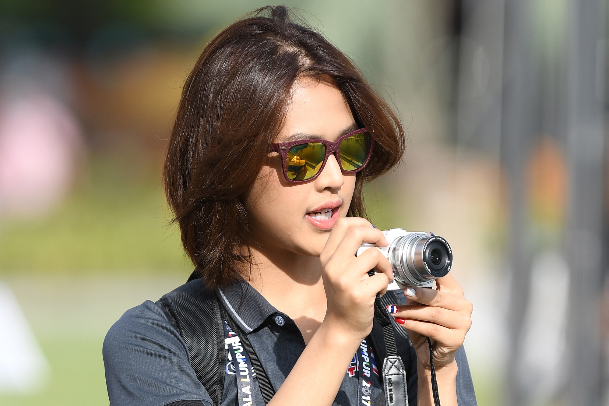 Nu phong vien xinh dep cua doan Thai Lan tai SEA Games 29 hinh anh