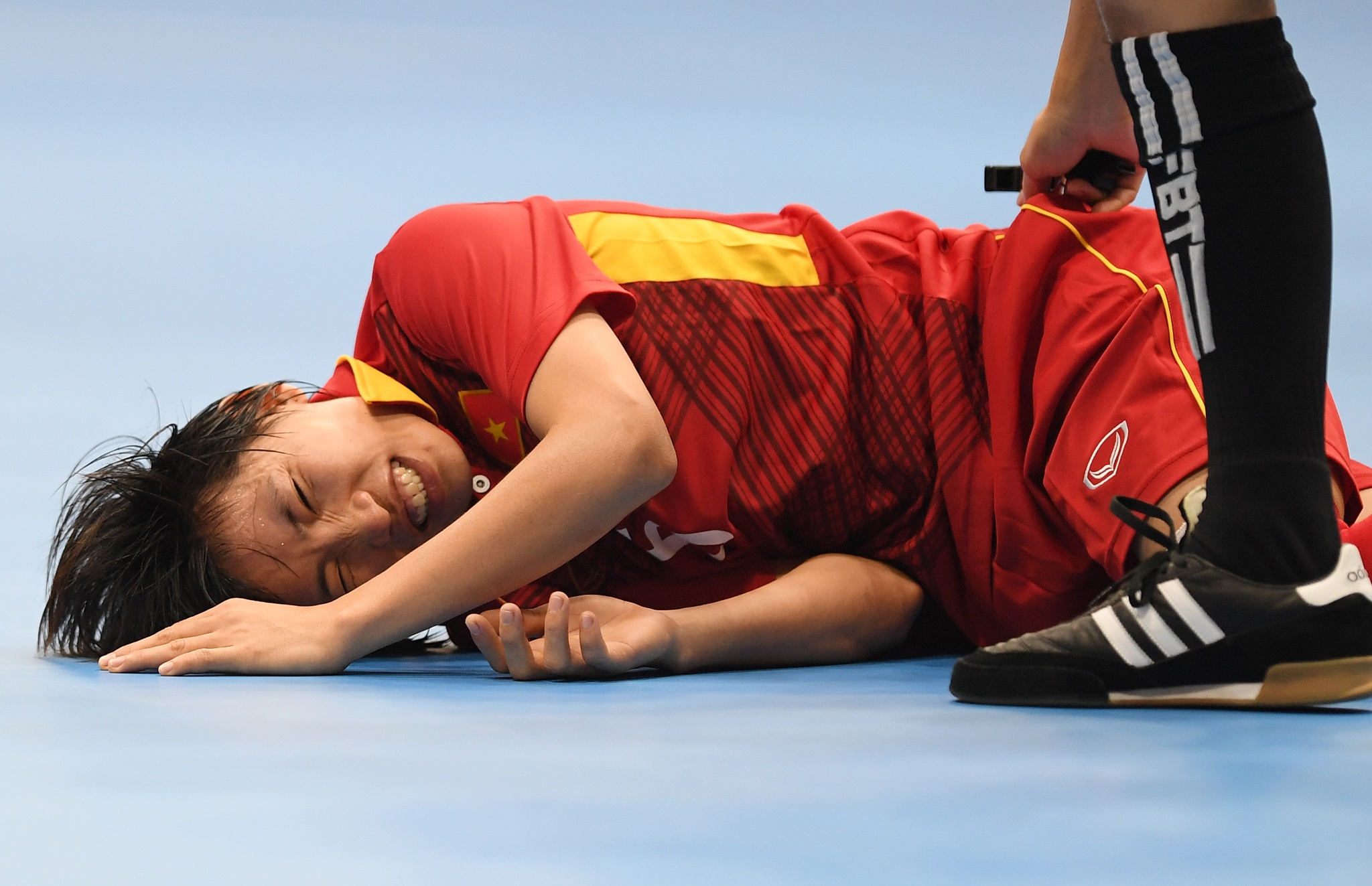 futsal nu Viet Nam thua Thai Lan anh 11