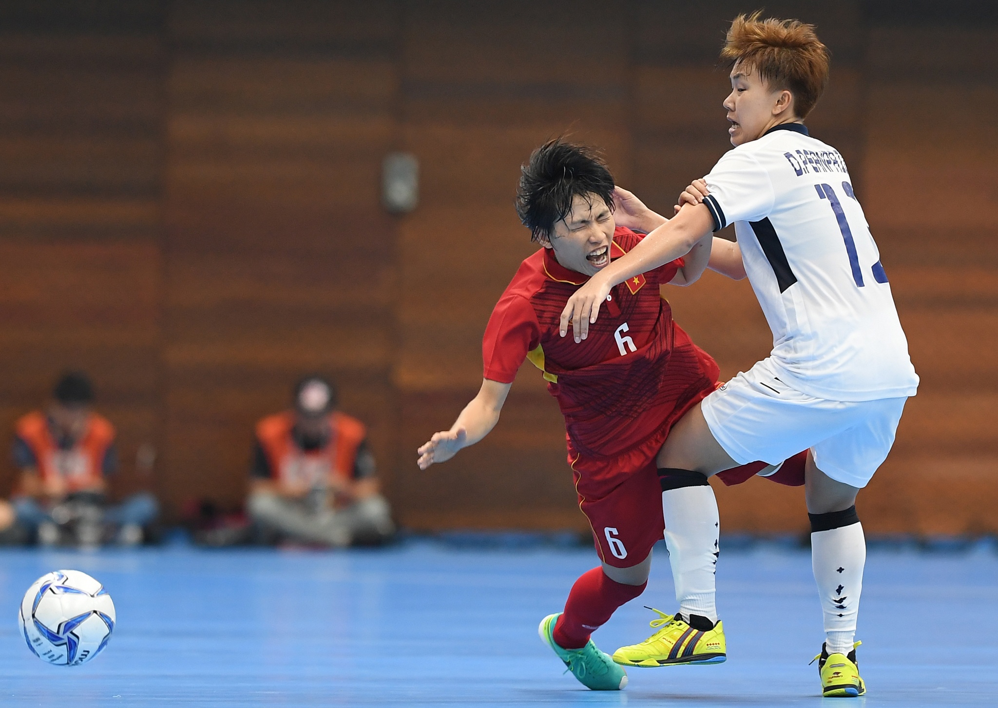 futsal nu Viet Nam thua Thai Lan anh 10