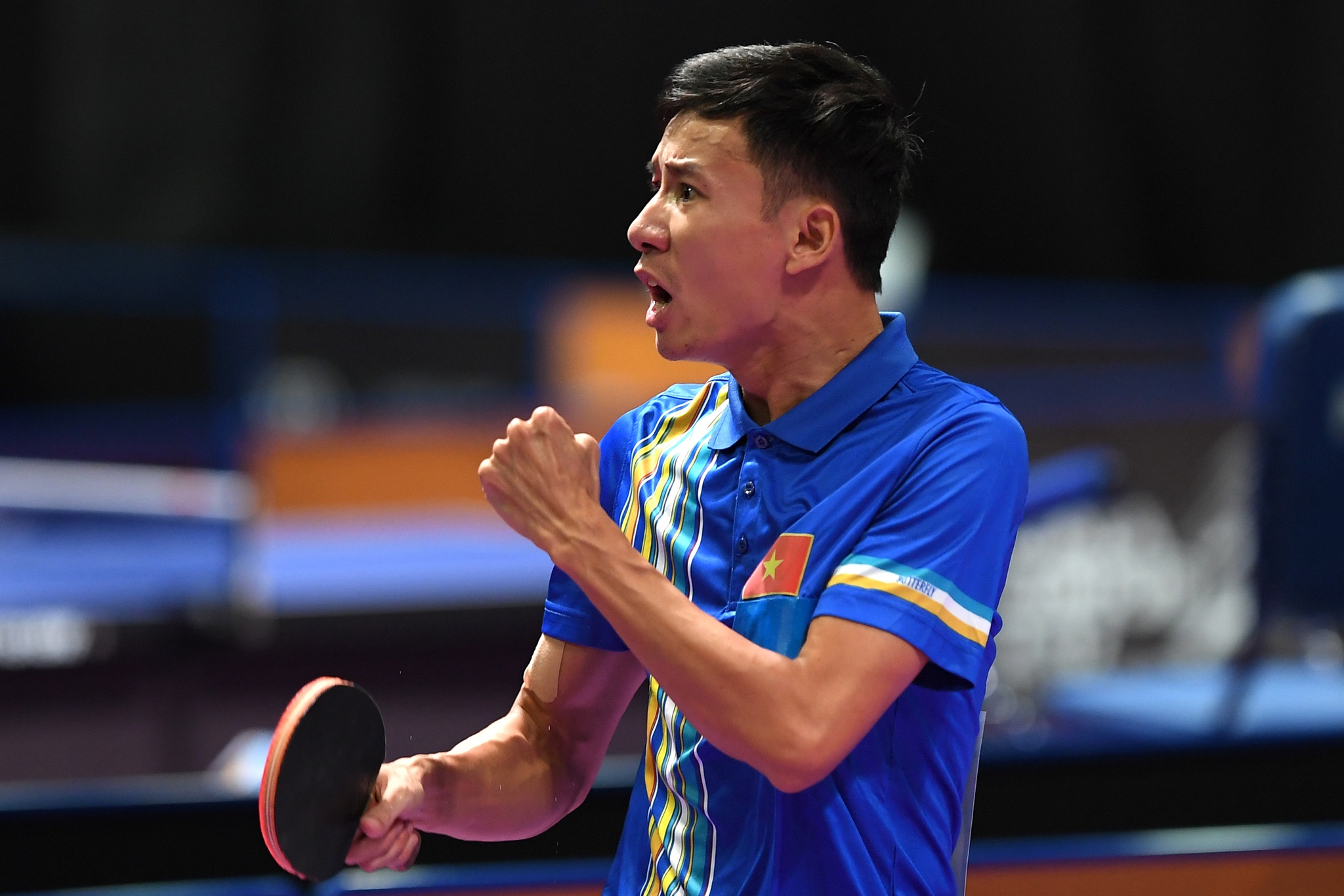 Huy chuong dau tien cho bong ban Viet Nam tai SEA Games 29 hinh anh