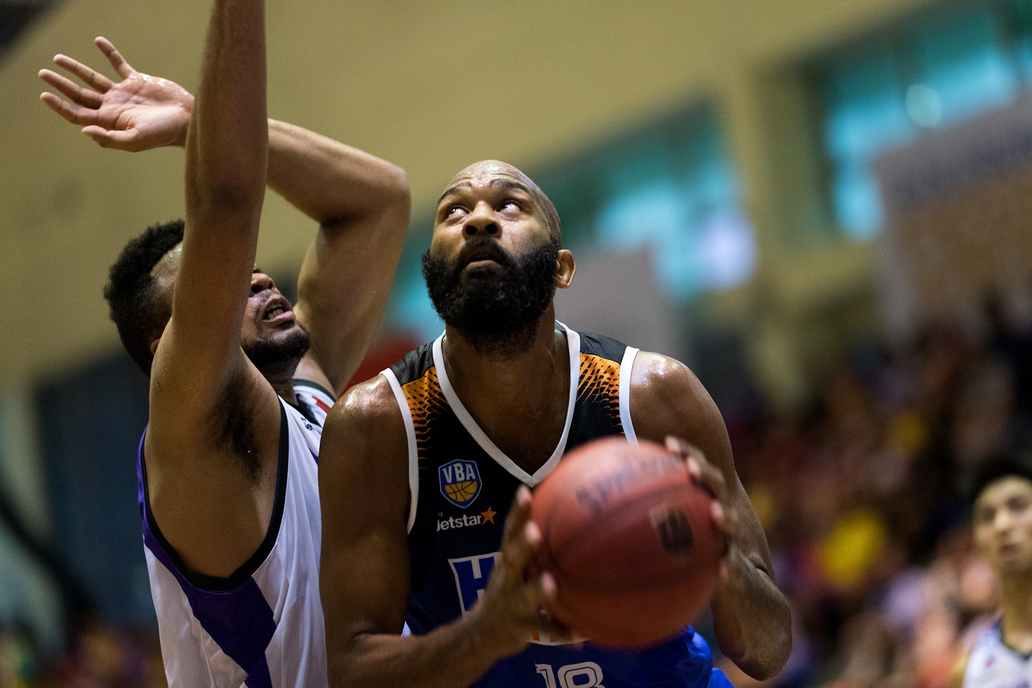 Hanoi Buffaloes ha guc doi manh HCM CityWings anh 4