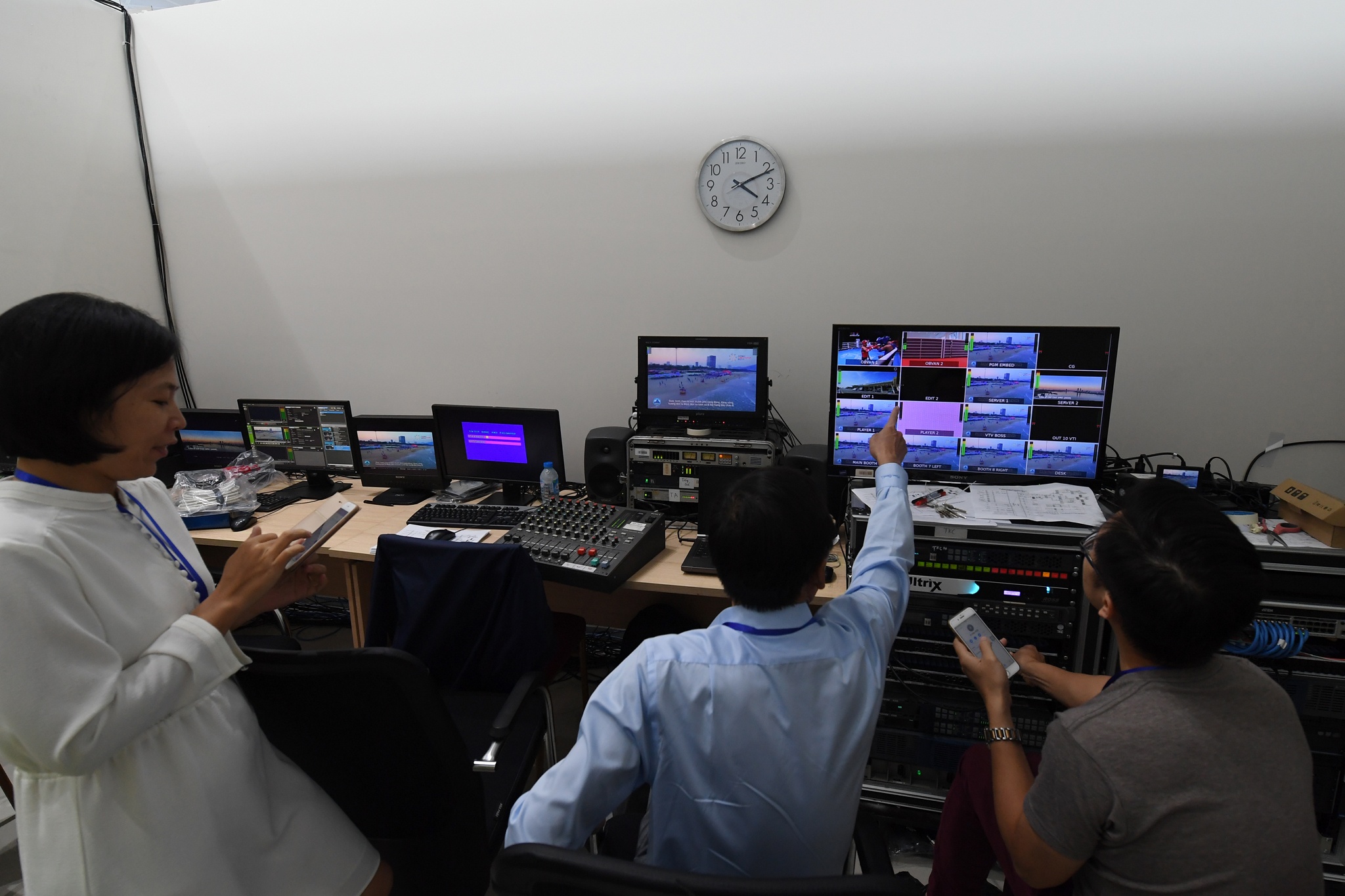 Khai truong Trung tam bao chi APEC anh 11