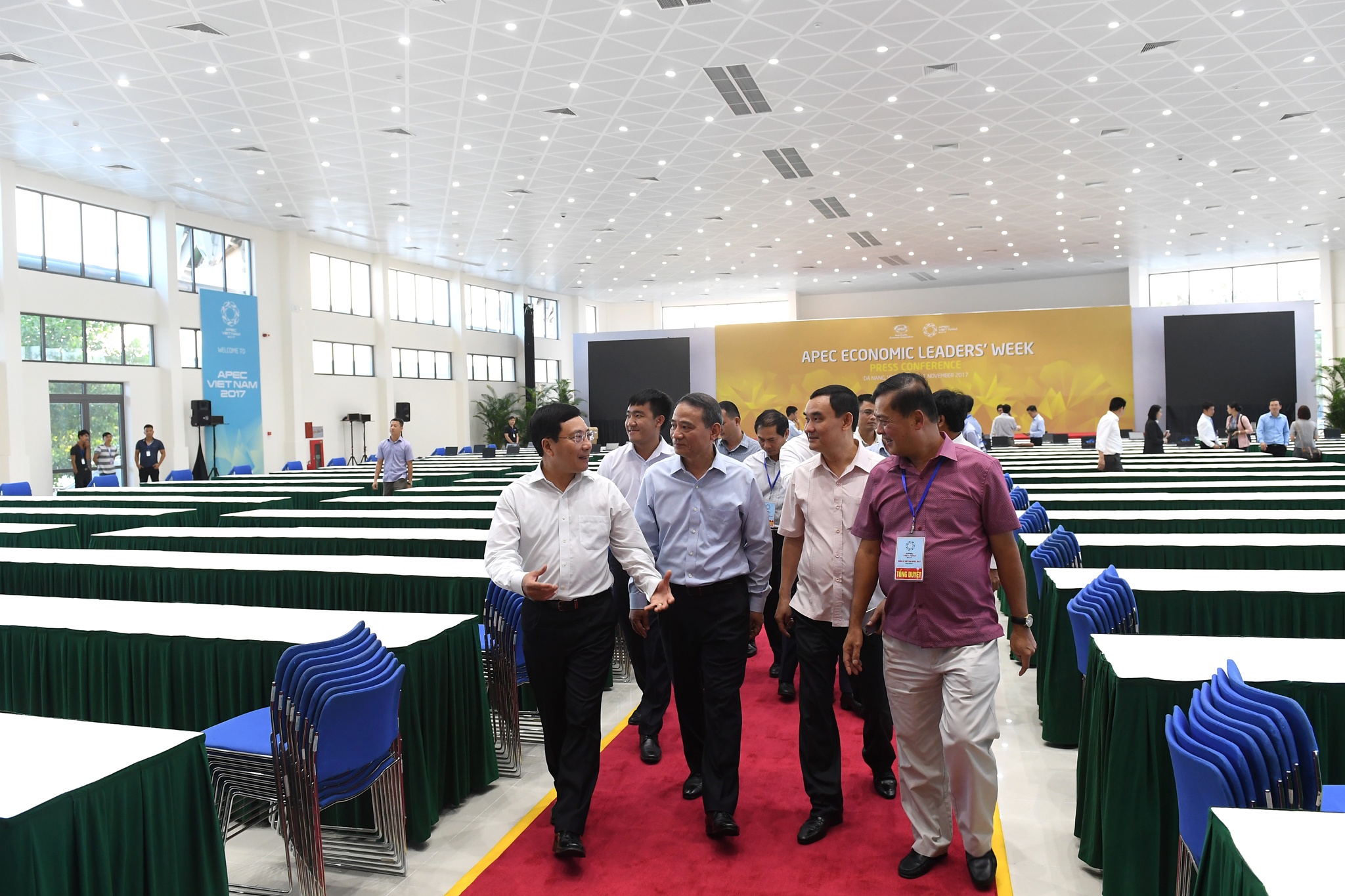 Khai truong Trung tam bao chi APEC anh 3