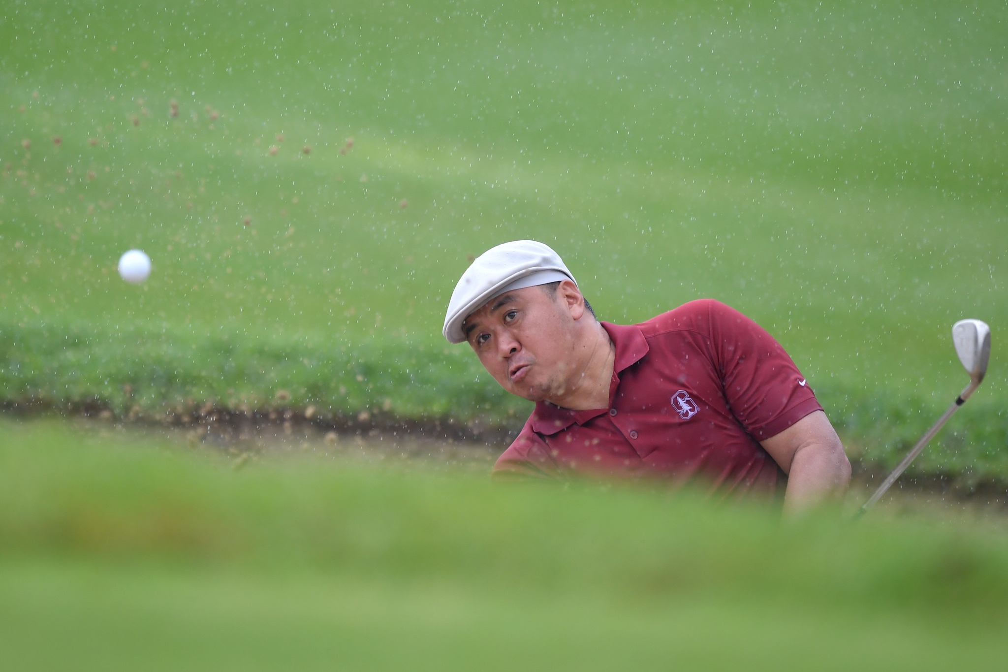 Hon 100 CEO du APEC danh golf duoi mua tam ta o Hoi An hinh anh