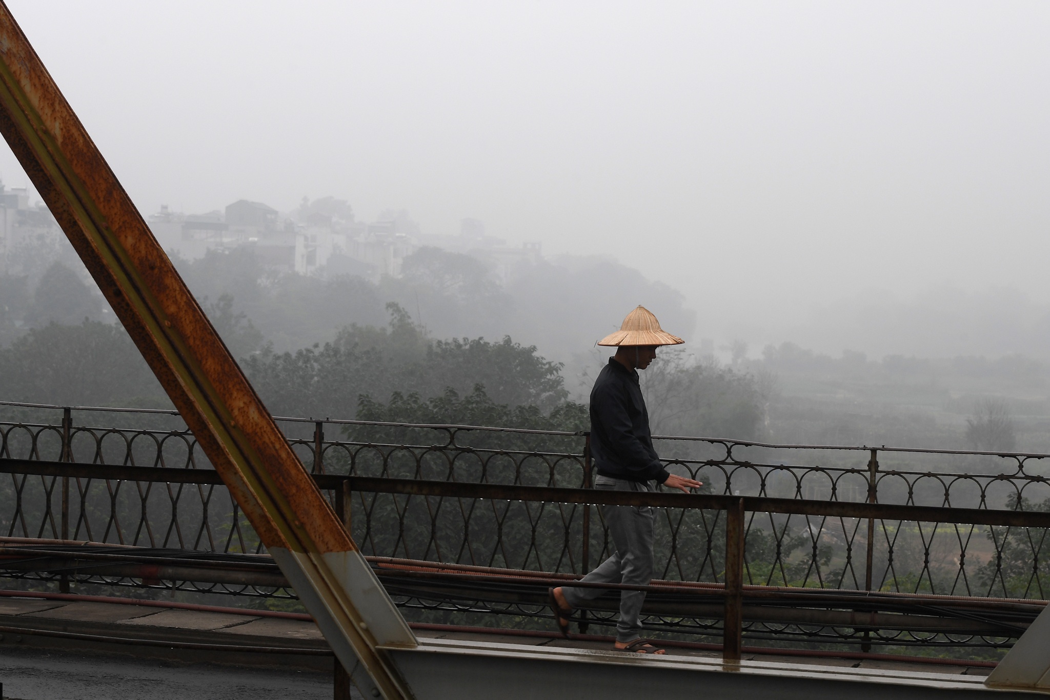suong mu ky thu tai Ha Noi anh 4