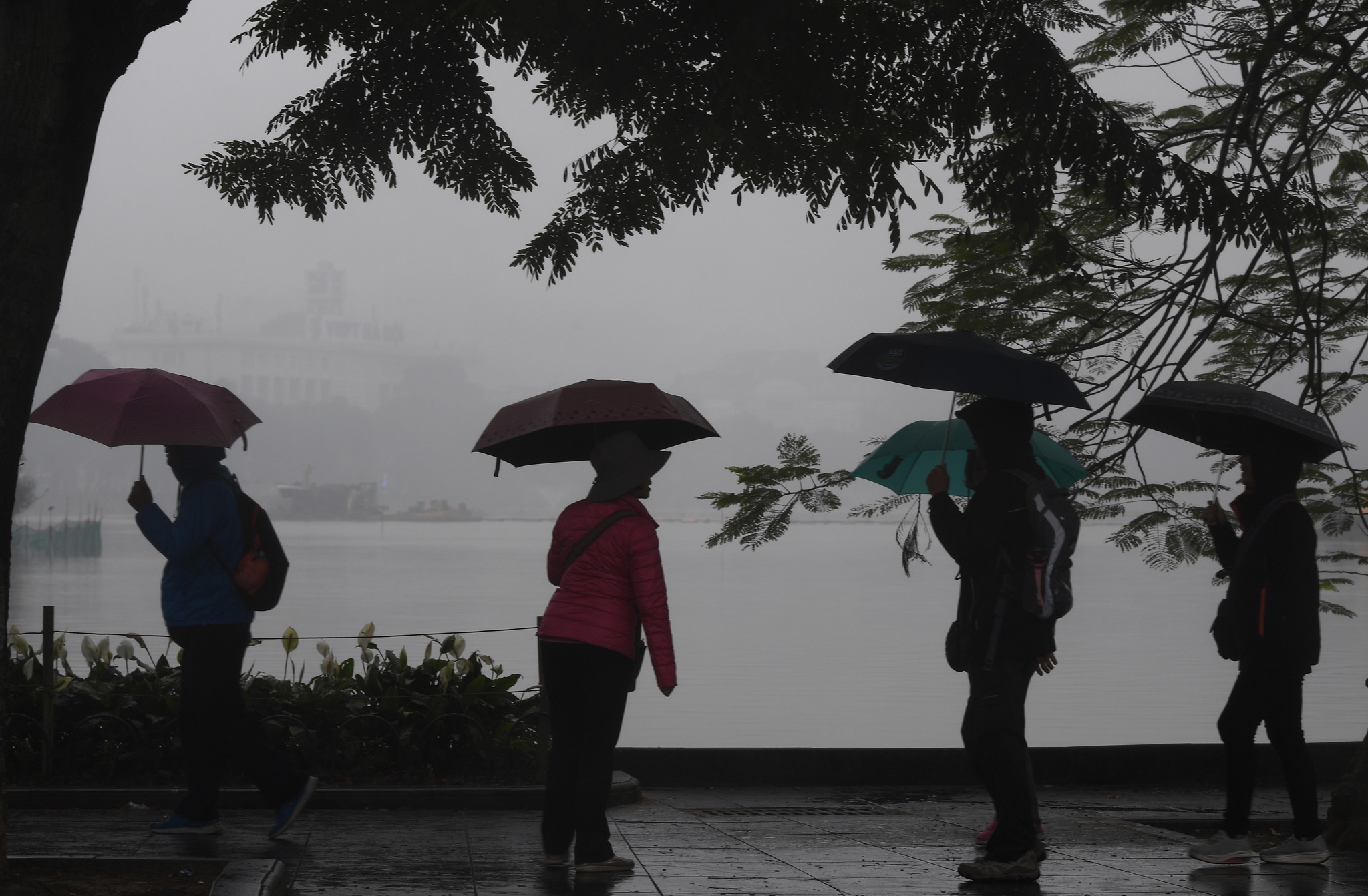 suong mu ky thu tai Ha Noi anh 14